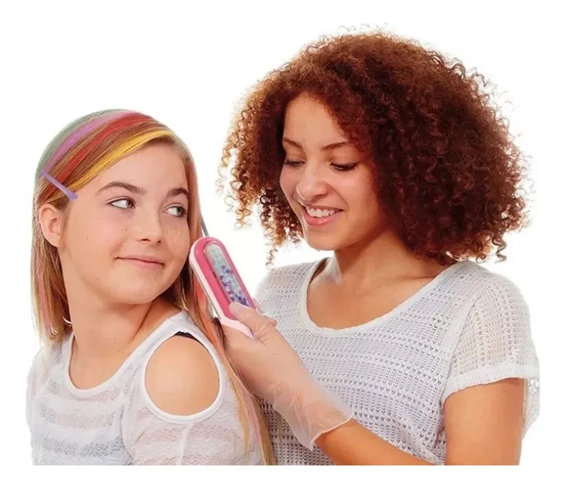 2 in 1 hair style set and nails set