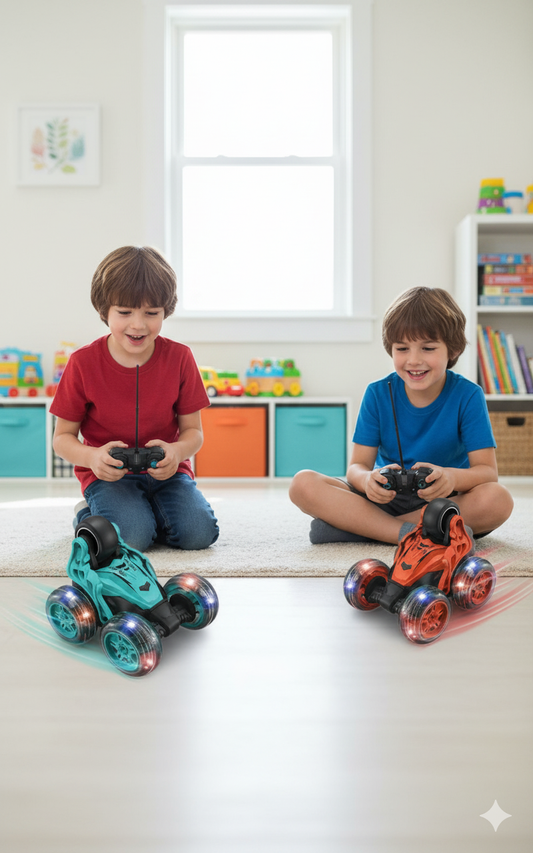 remote control 4 function stunt car