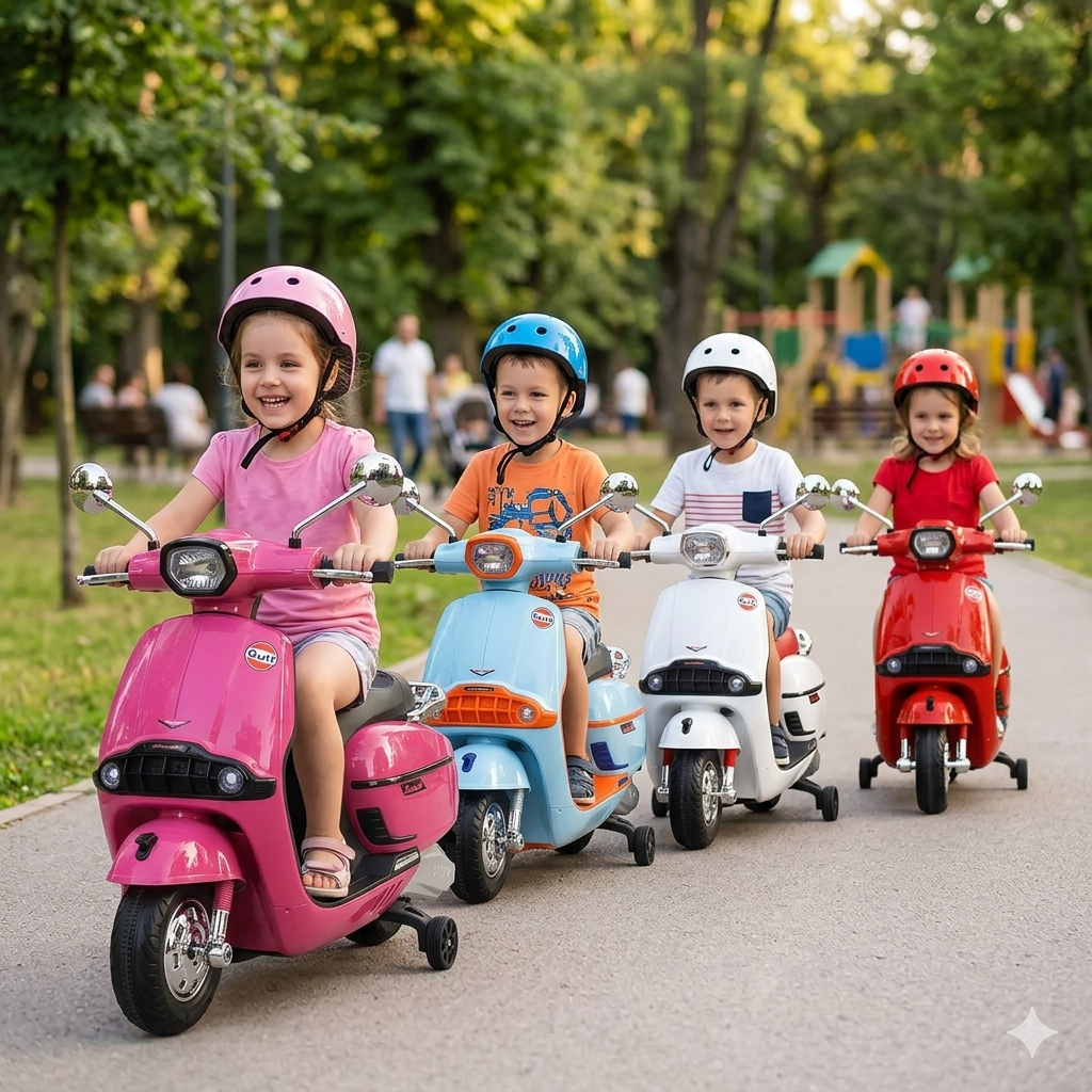Electric Riding Vehicles -Gulf Battery Operated Vespa