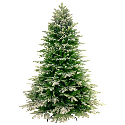 Snow-Flocked Christmas Tree