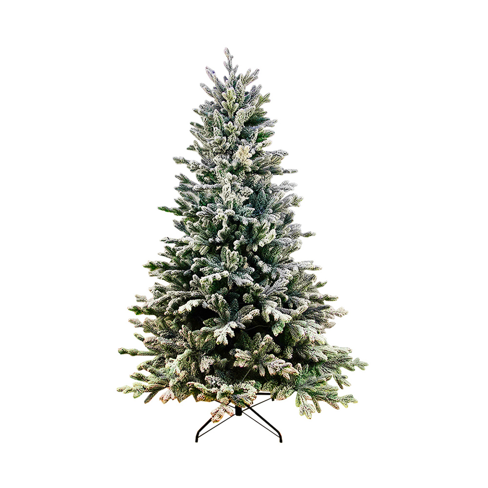 Partially Snowy Christmas Tree