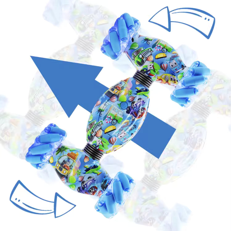 Sensor Stunt Remote Control Car Toy 360 Degree Wheels with Multiple Lights