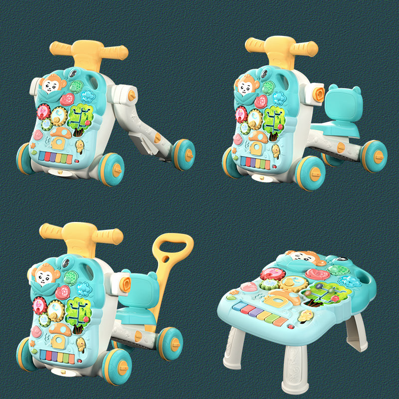 4-in-1 Baby Walker Scooter – Walker, Push Car & Table