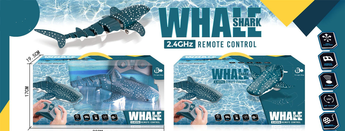 Rechargeable Whale Underwater Toy Remote Control Toys for Kids