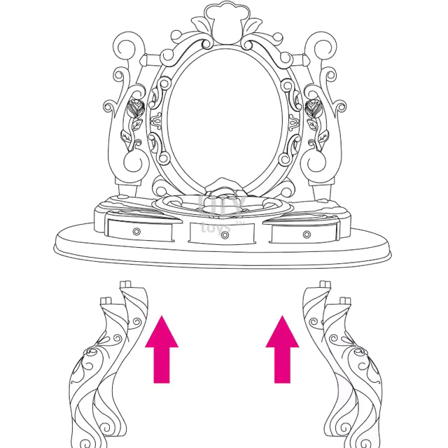 Dressing Table Toy With Mirror