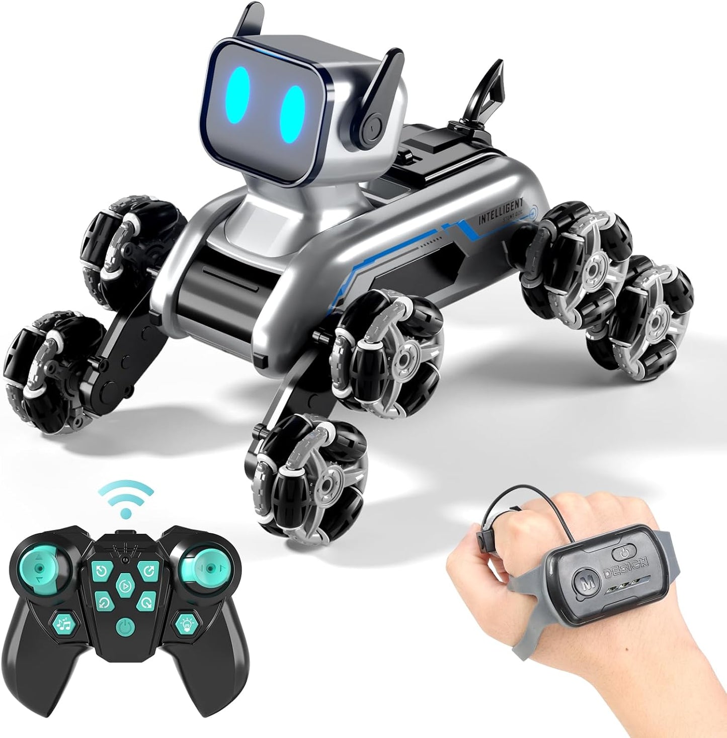 Robot Dog 18mins Play Time Light up Music