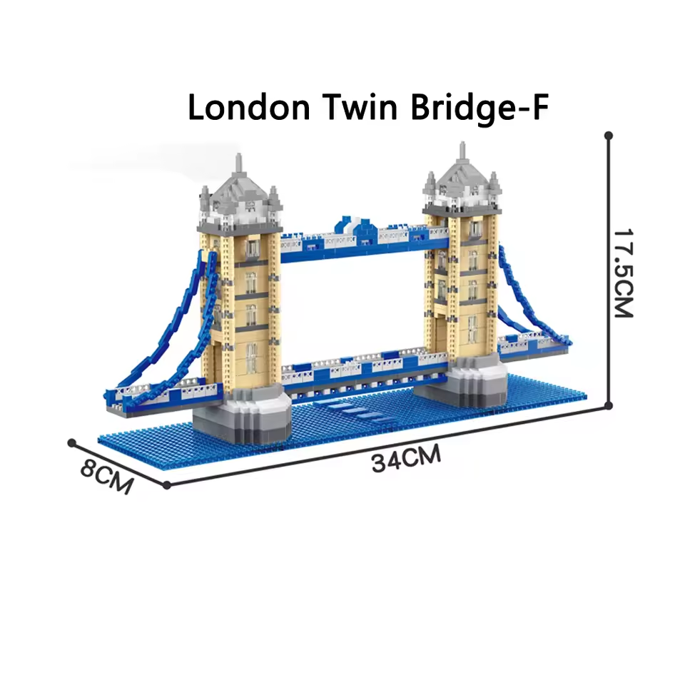 London Bridge Architecture Building Set