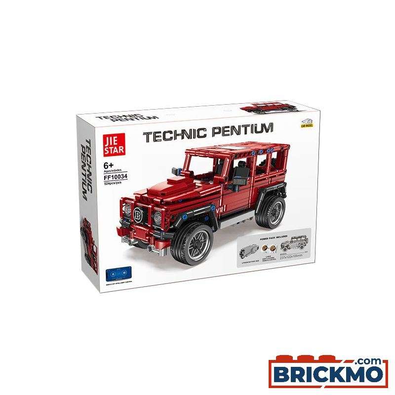 RC Building Bricks Off-Road Jeep – 524 pcs