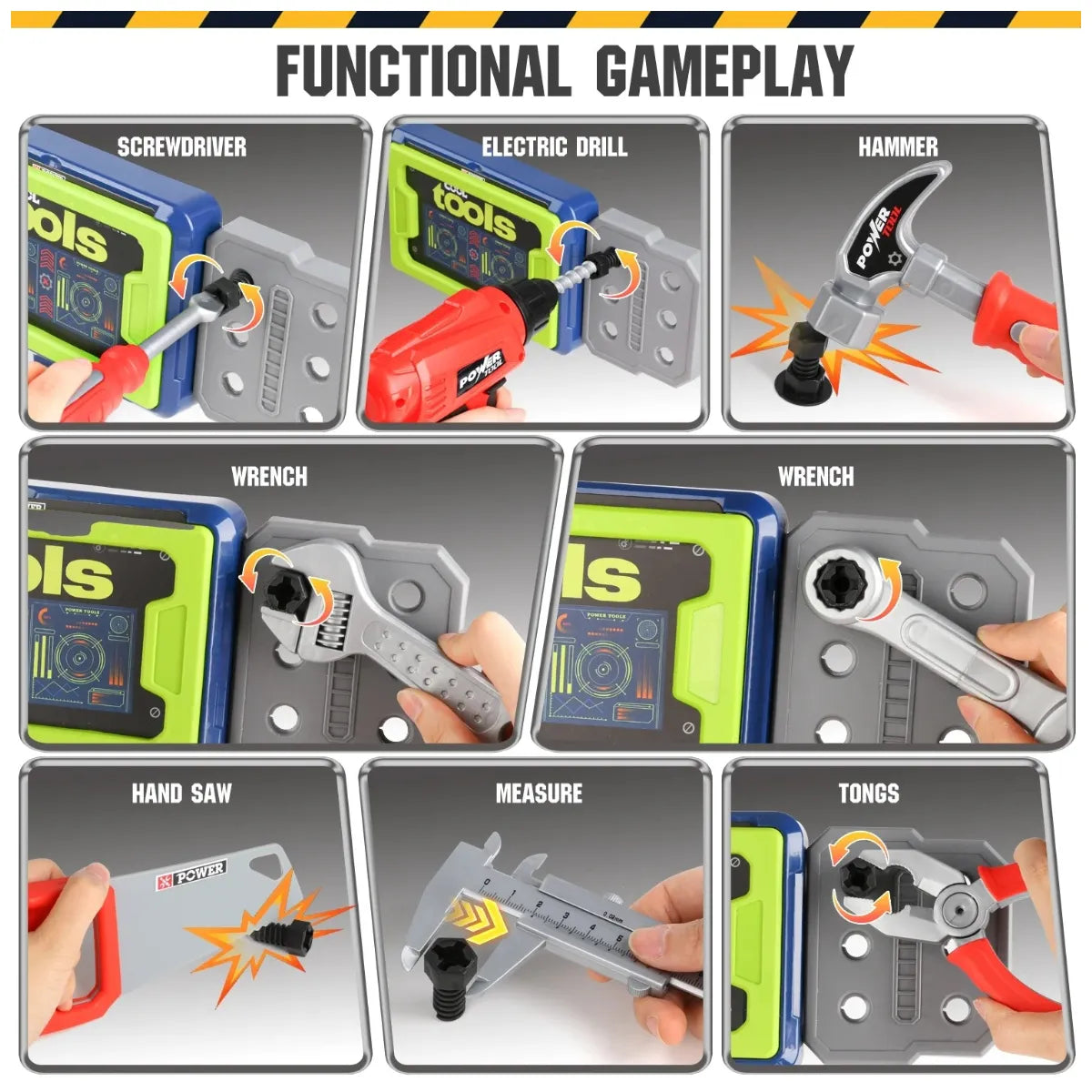 Power Tools Workshop – 66 PCS Tool Station