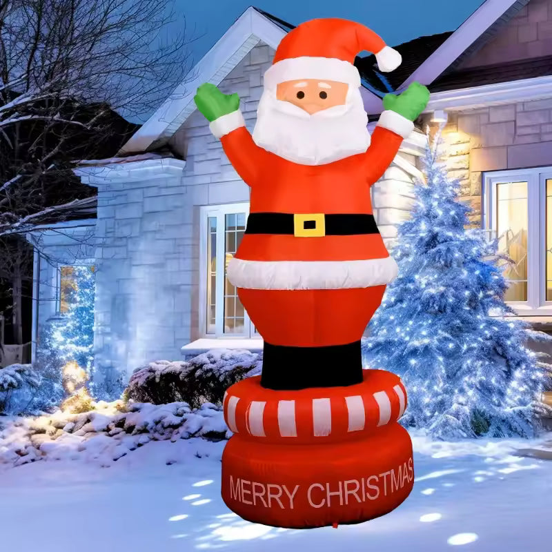Inflatable Santa Decoration