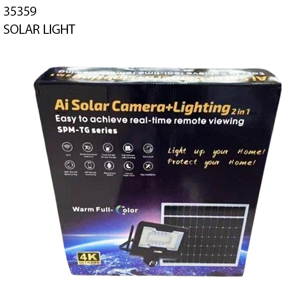 Ai Solar Camera+ Lighting