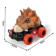 Children Remote Controlled Dinosaur Car with LED Light