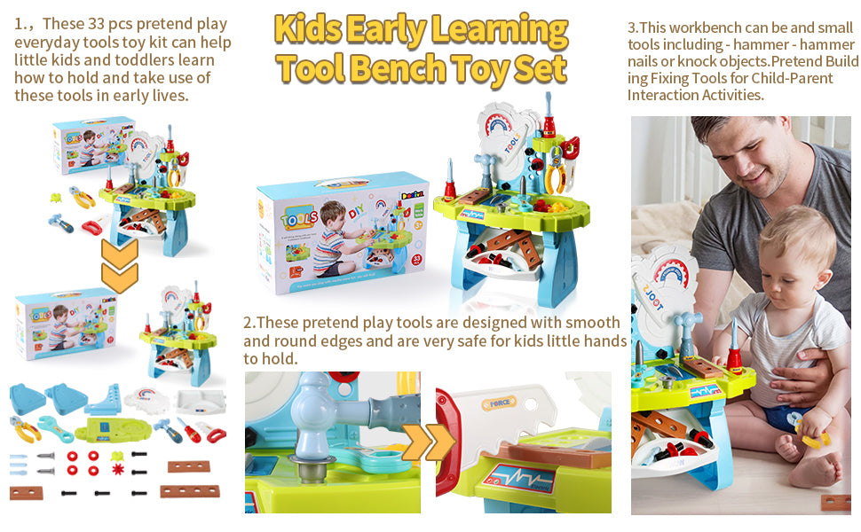 Tool Set, Realistic Toys Tools