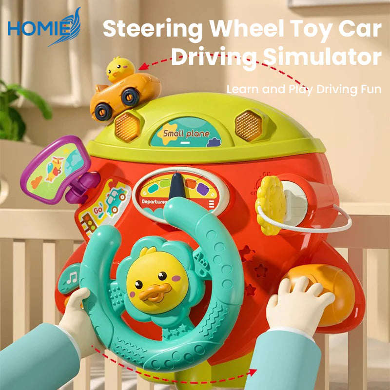 musical steering wheel