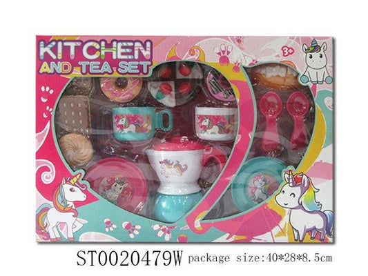 unicorn tea set