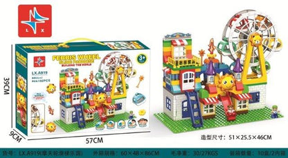 ferris wheel slide paradise block set