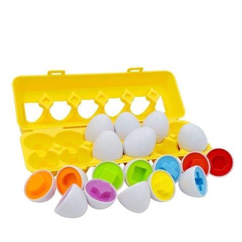 matching shape recognition egg toys