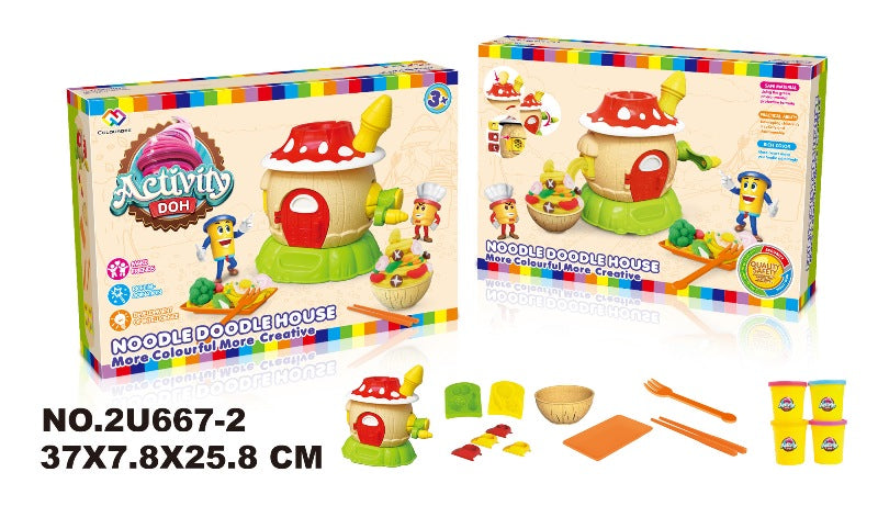 doodle house play dough kit