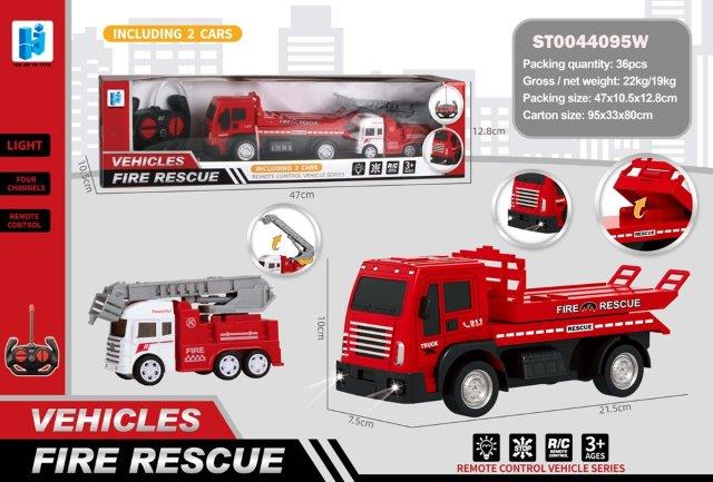 remote control fire rescue trucks