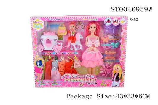 pretty Girl doll set toys for girls