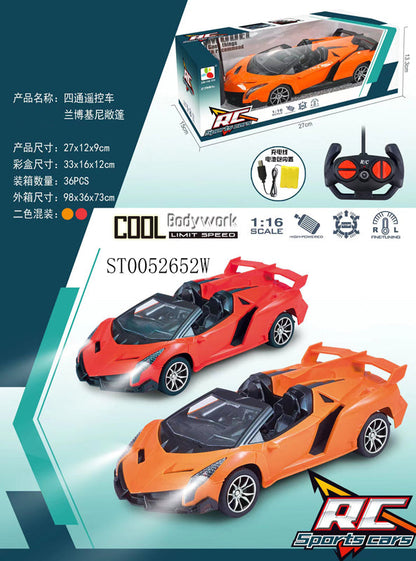 RC Rechargeable Super Sports Car – 1:16 Scale