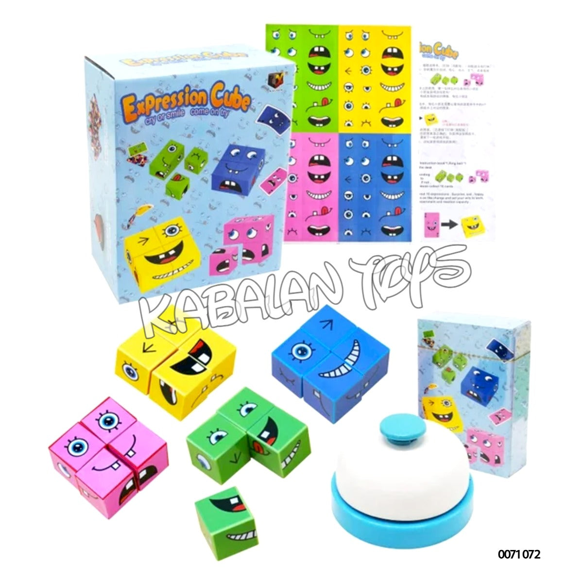 expression cube Montessori toy