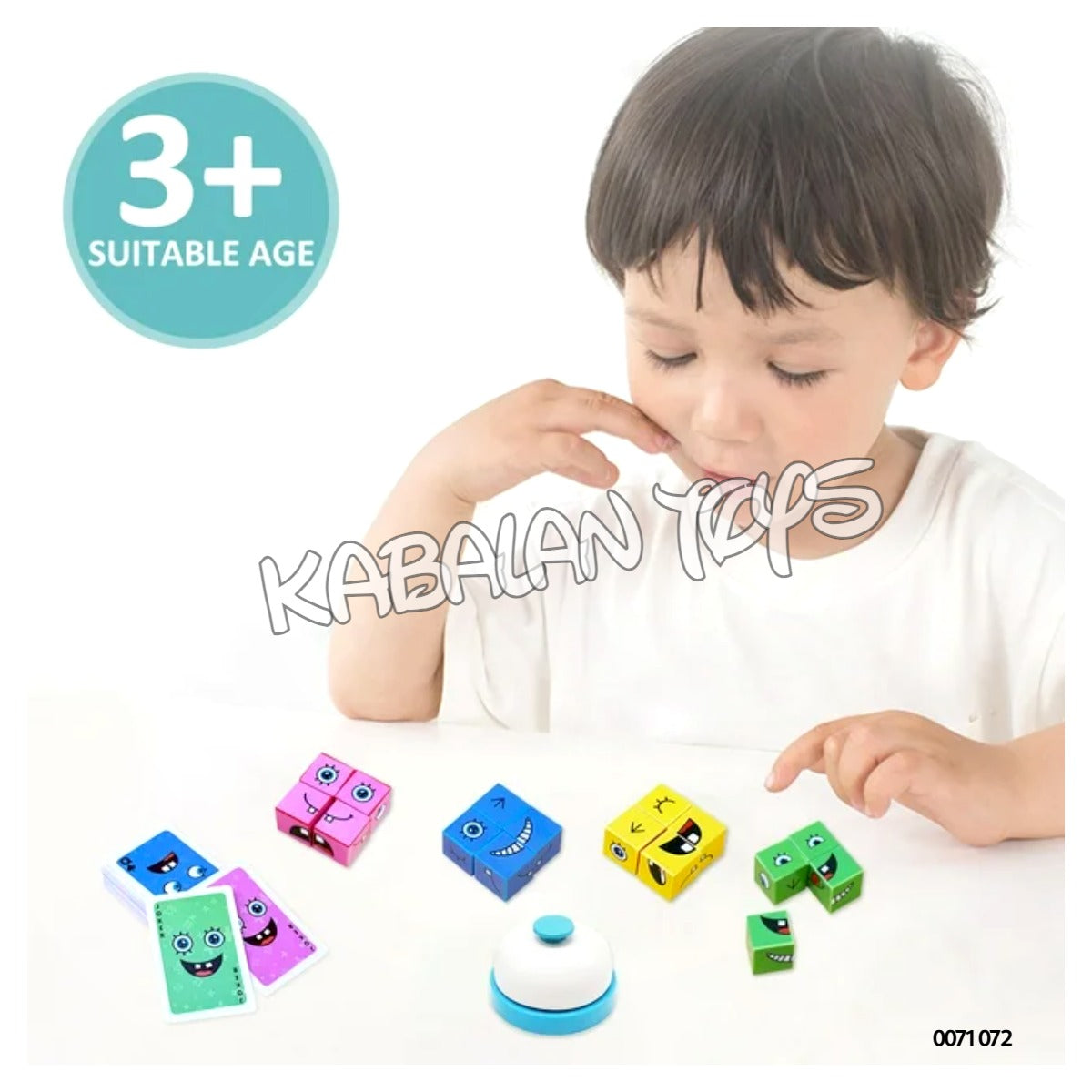 expression cube Montessori toy