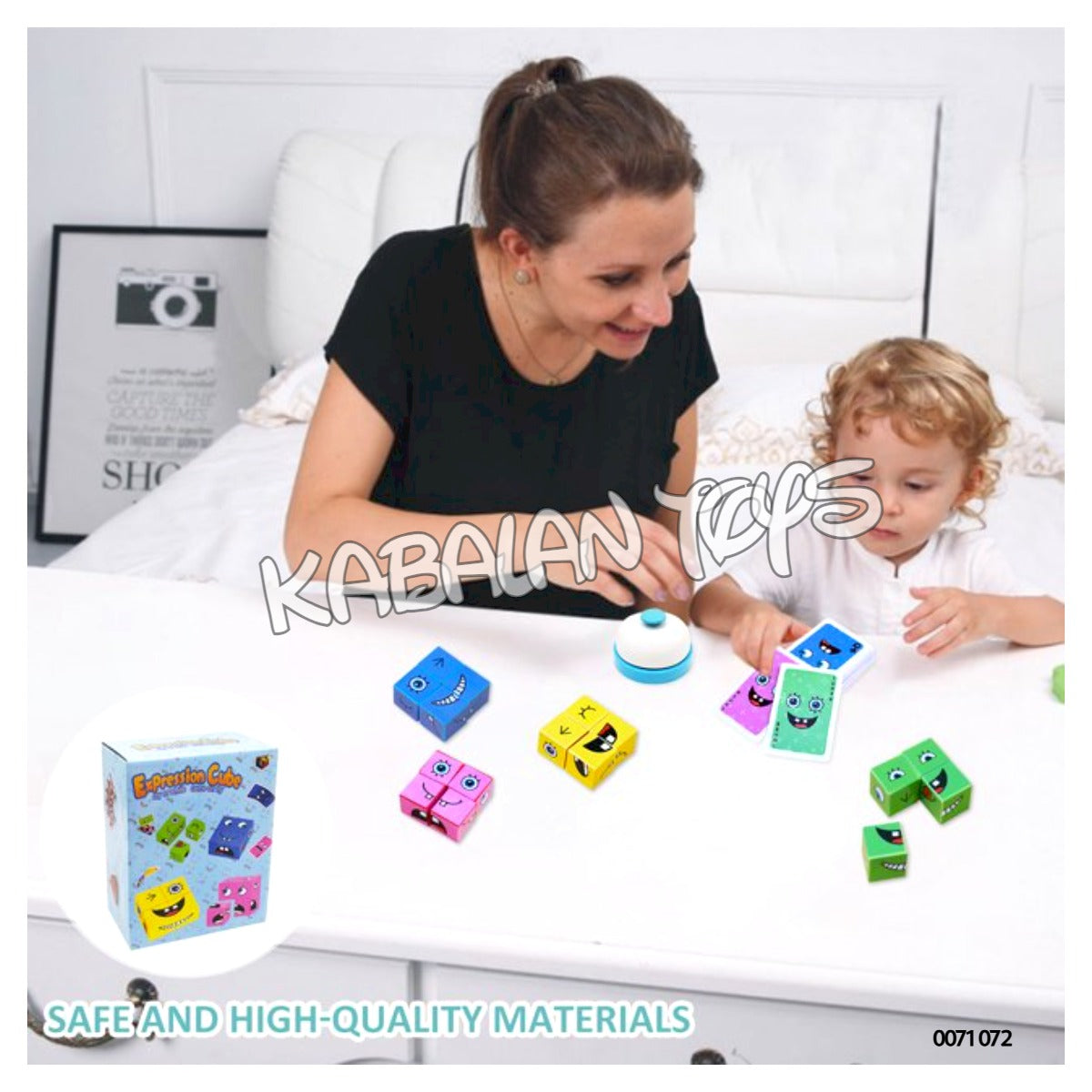 expression cube Montessori toy