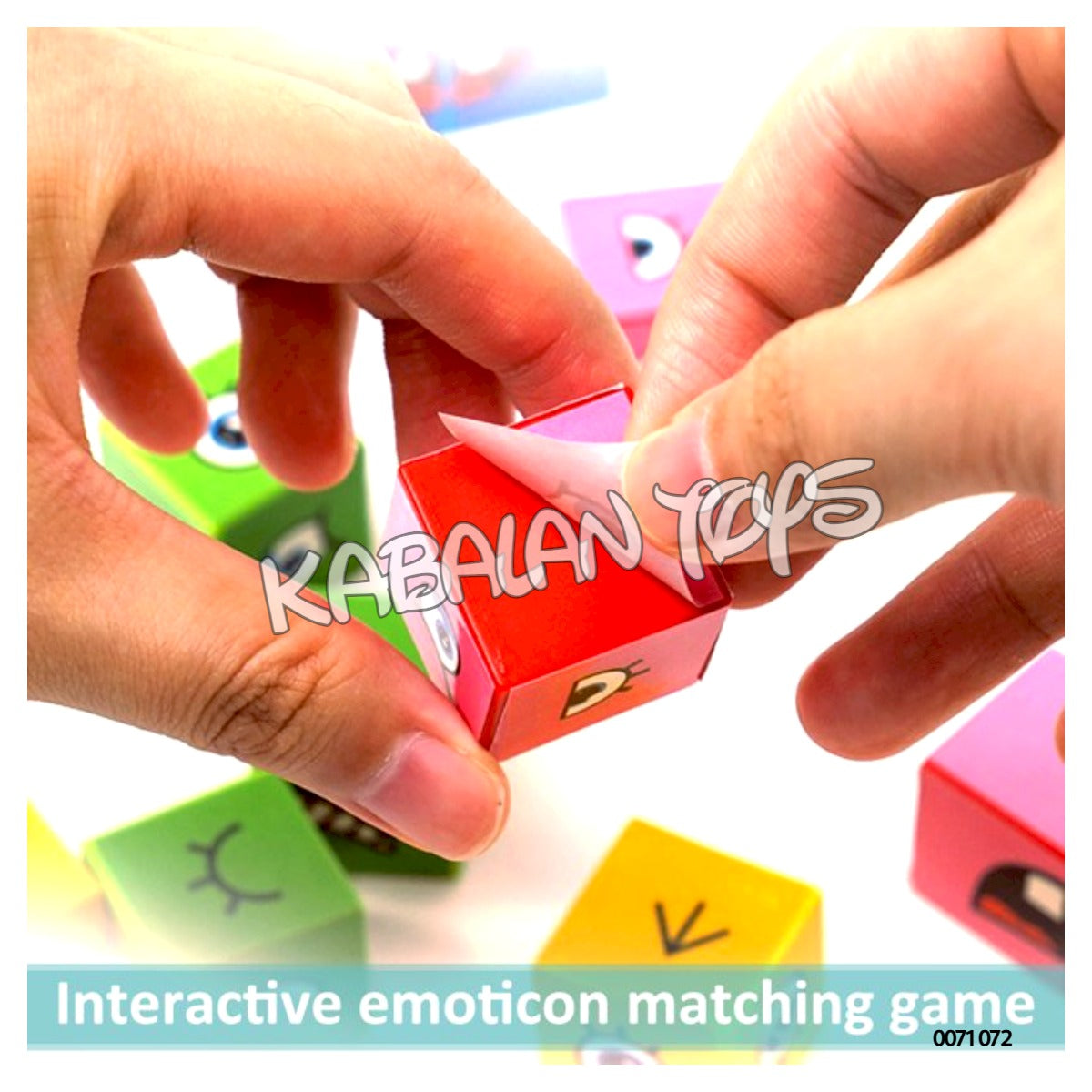 expression cube Montessori toy