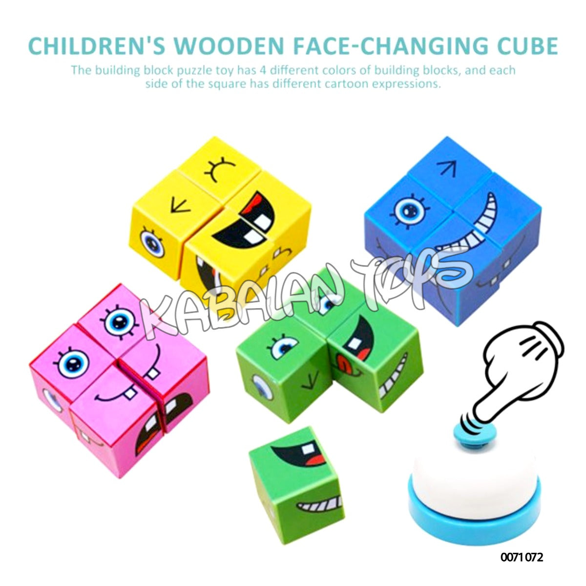 expression cube Montessori toy