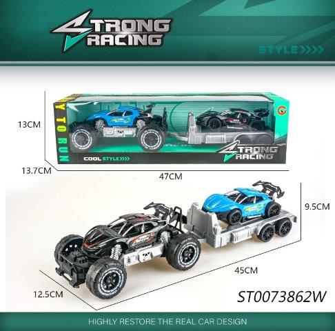 Strong Racing Car Transporter Set