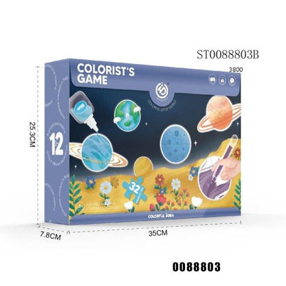 Colorist’s Game Art & Coloring Set