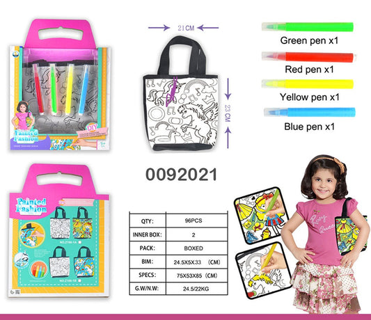 drawing set bag art toys for girls