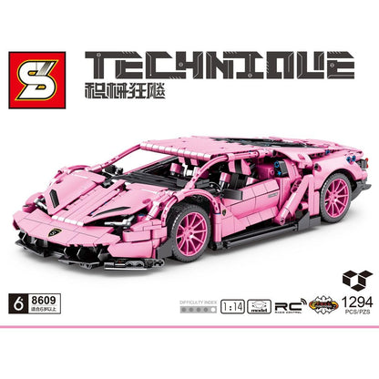 Pink Slan Lamborghini Blocks