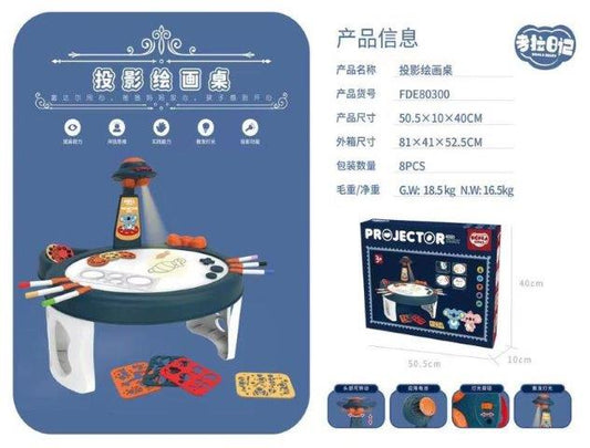 Projector Painting & Drawing Table for Kids