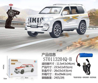 RC Prado SUV with Rechargeable Battery – 1:16 Scale