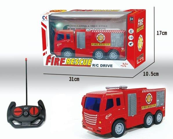 remote control fire truck toy for boys