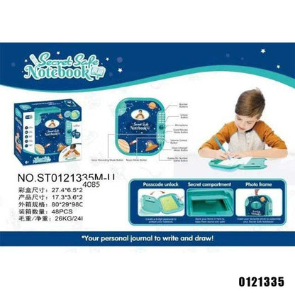 Secret Safe Notebook with Passcode