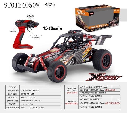 1:16 2.4G R/C Car