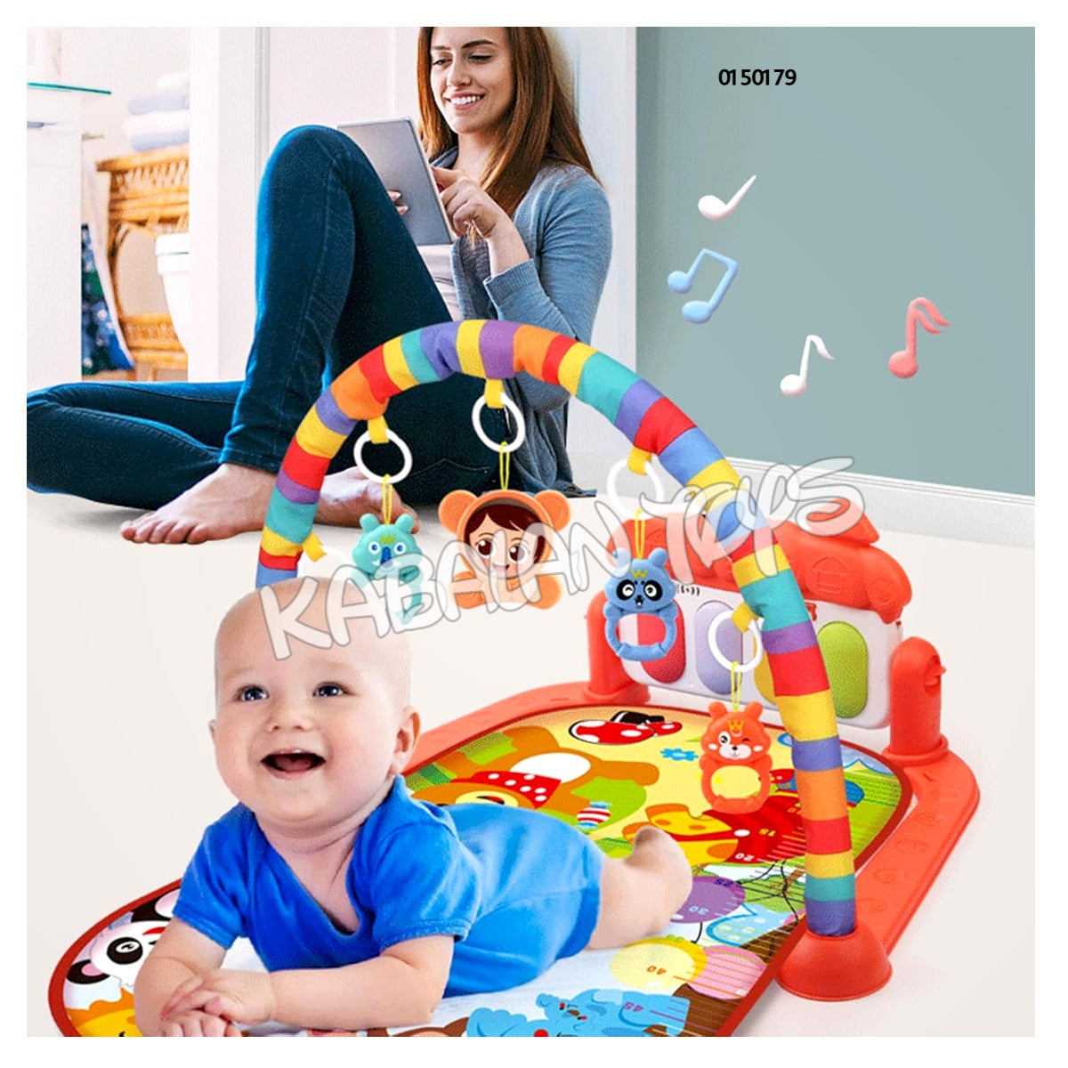 Crawling Piano Play Mat