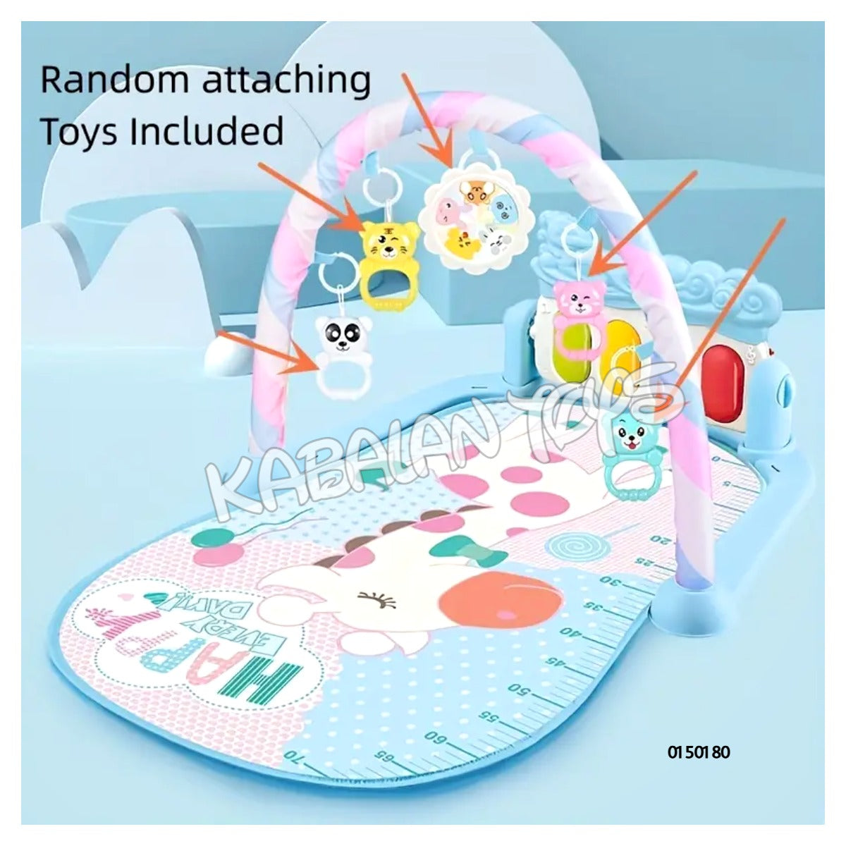 Crawling Piano Play Mat