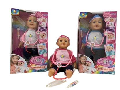 Tooth Decay Doctor Baby Doll Set