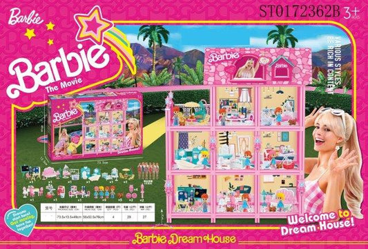 beauty girl doll house villa