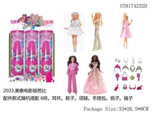 1 piece beauty surprise doll set