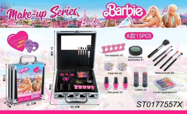 barbie professional kids make up suitcase set