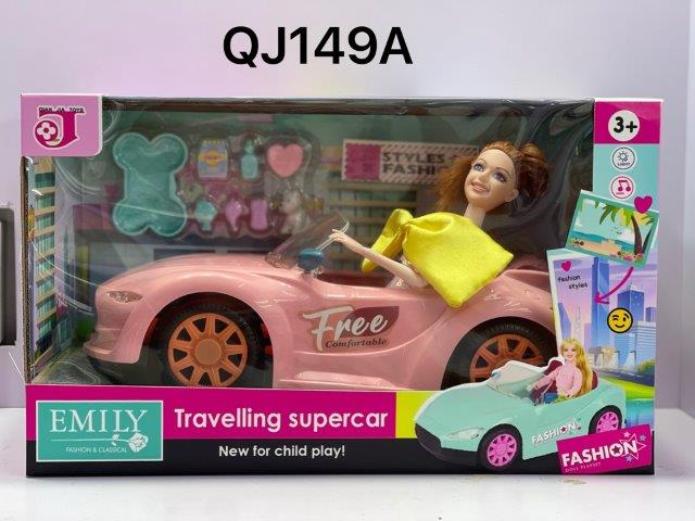 barbie doll car