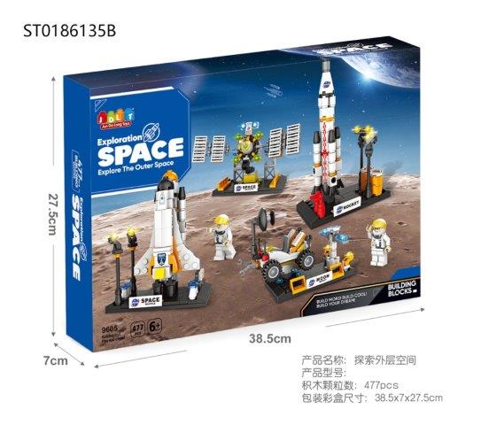 space exploration blocks