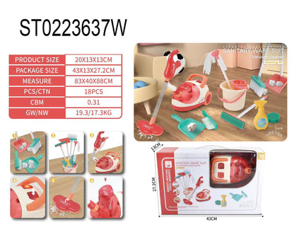 Sanitary Ware Suit Cleaning Toy Set