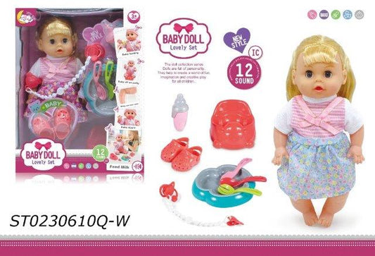 Baby Doll Lovely Set Small Edition – 12 Sounds