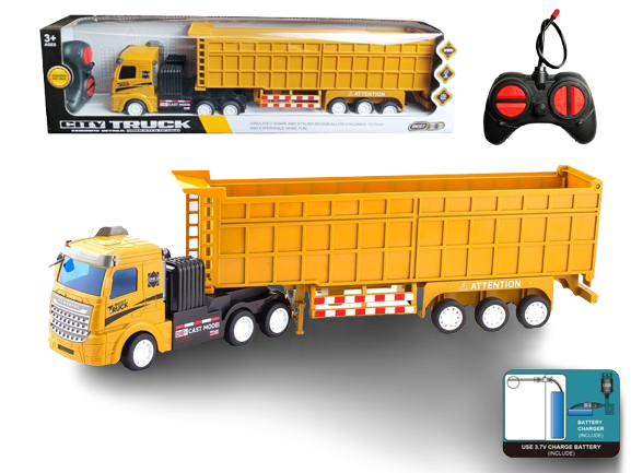 RC City Dump Trailer Truck